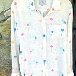 Rails Blouse palm trees 🌴 Medium Rayon